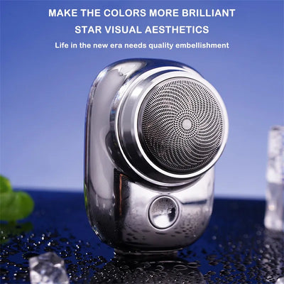 Mini Portable USB Rechargeable Electric Shaver(Buy 1 get 1 free)